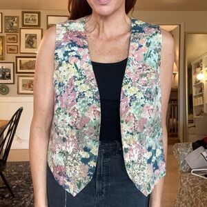 Floral vest